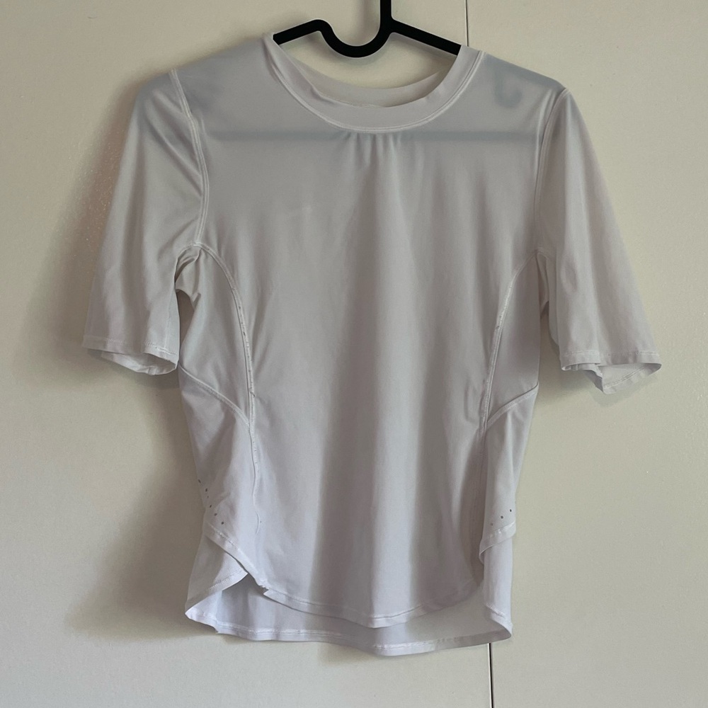 White UV Lululemon Running Top!